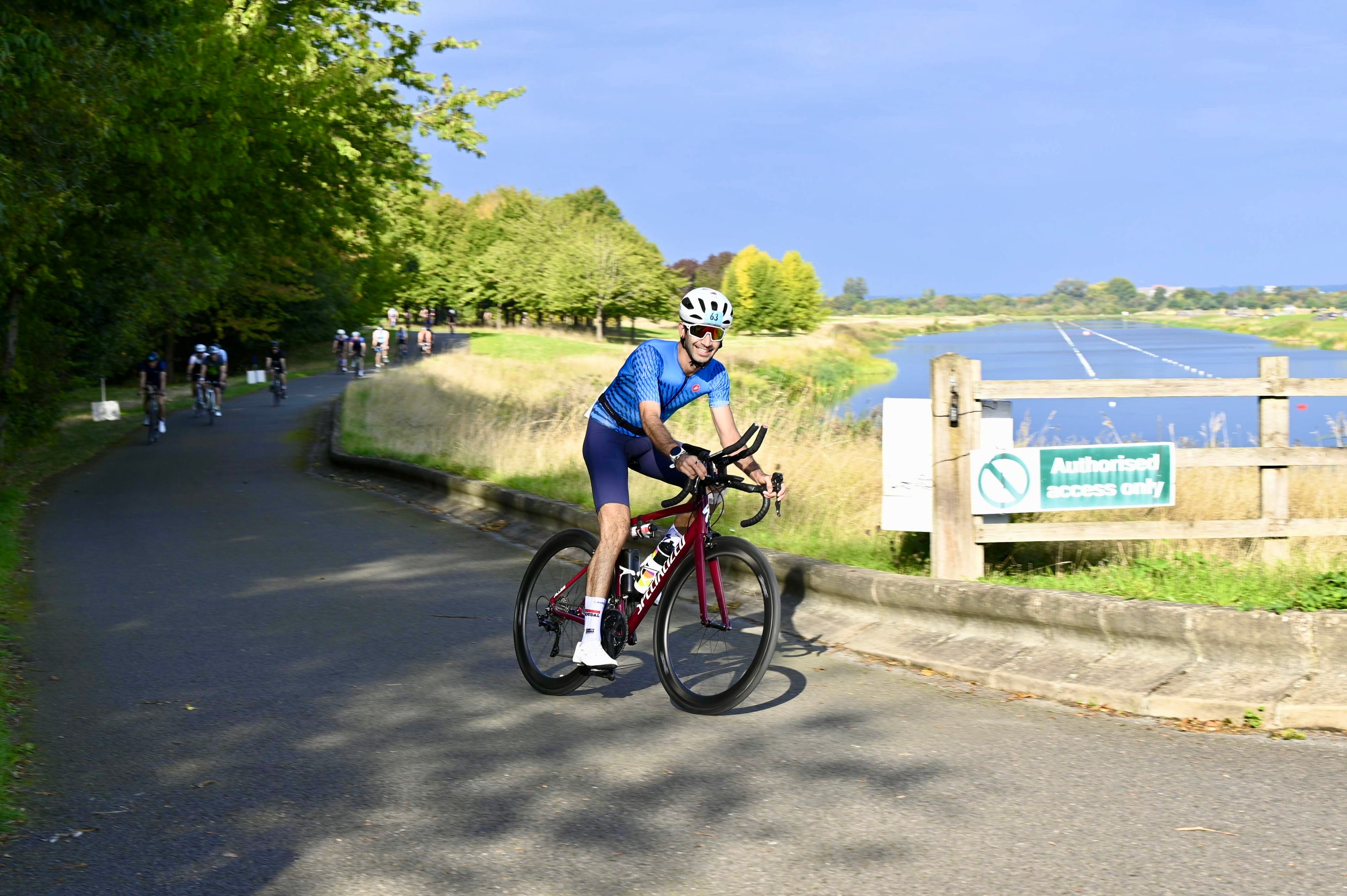 Dorney Olympic Triathlon - Bike split